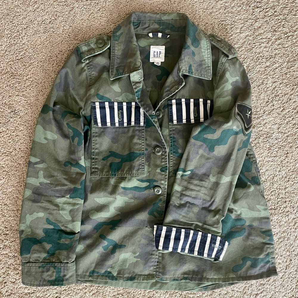 Camouflage Shacket